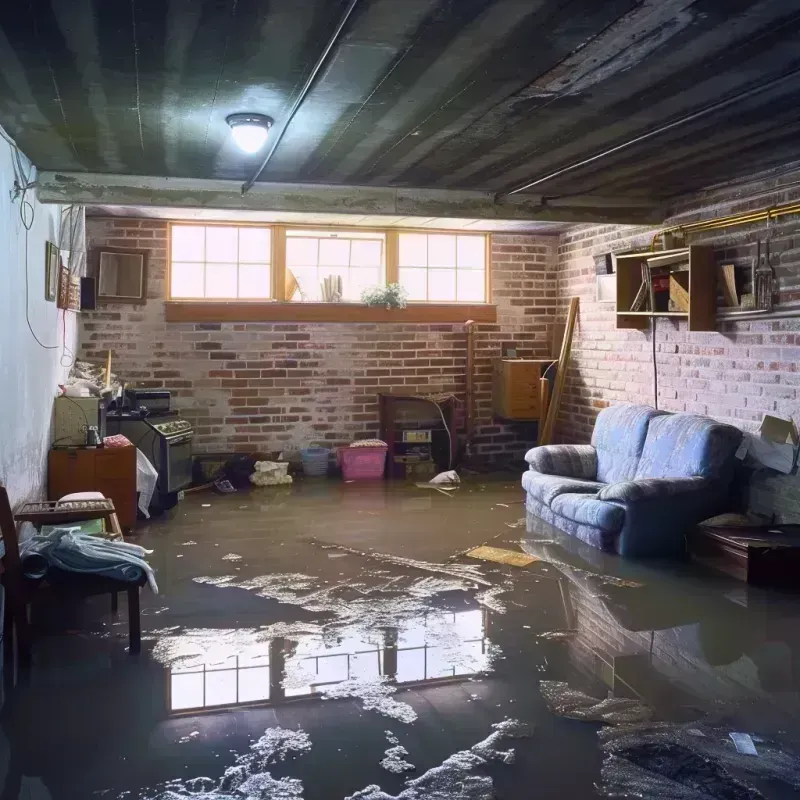 Flooded Basement Cleanup in Bushland, TX